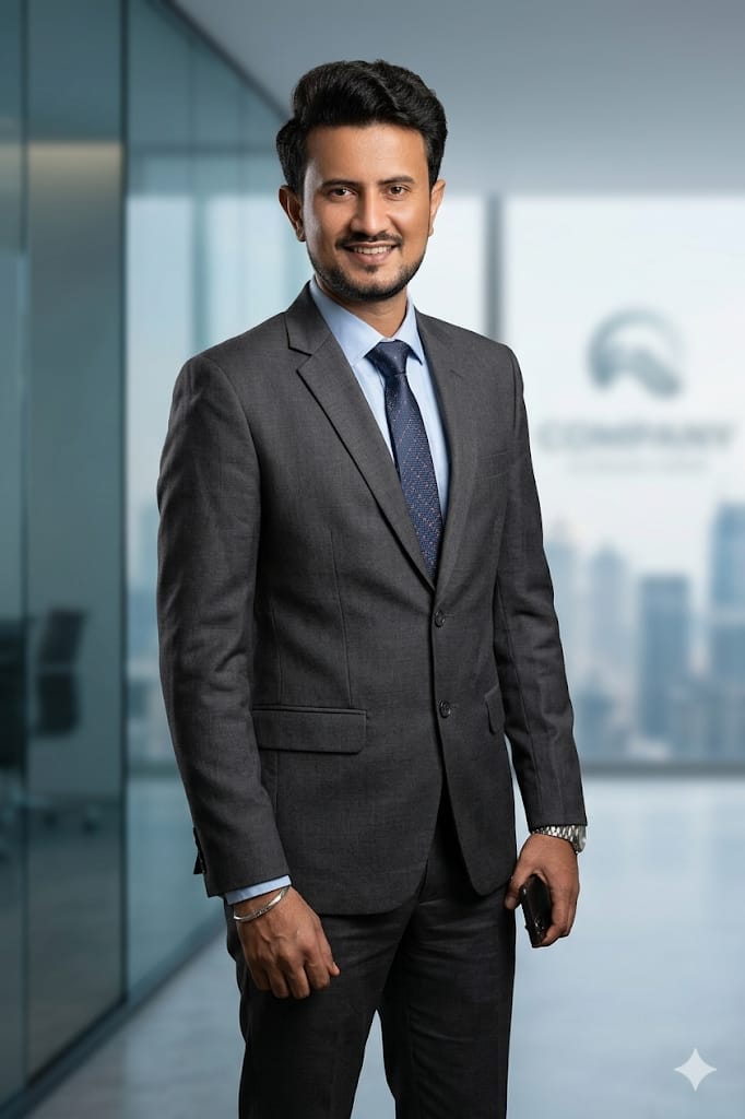 Portrait of Mr. Vandan Dave
